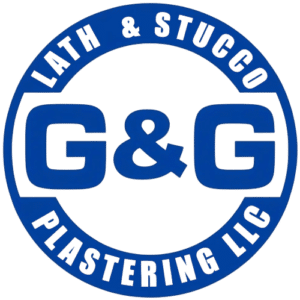 g and g plastering logo